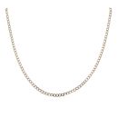 9ct Yellow Gold Curb Chain 22"