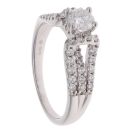 18ct White Gold 1.00ct Brilliant Cut Diamond Solitaire Ring