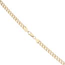 9ct Yellow Gold Curb Chain 18"