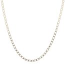 9ct Yellow Gold Curb Chain 20"