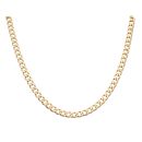 9ct Yellow Gold Curb Chain 22"
