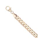 9ct Yellow Gold Curb Bracelet 8"