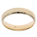 14ct Yellow Gold Textured 5mm Wedding Band