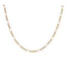 9ct Yellow Gold Figaro Chain 18"