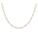 9ct Yellow Gold Figaro Chain 16"