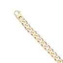 9ct Yellow Gold Curb Bracelet 8.5"