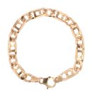 9ct Yellow Gold Fancy Bracelet 8.5"