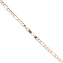 9ct Yellow Gold Figaro Chain 18"