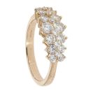 9ct Yellow Gold 1.22ct Diamond Fancy Ring by Anya Belle