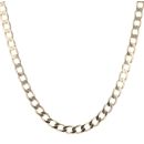 9ct Yellow Gold Curb Chain 22"