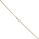 9ct Yellow Gold Curb Chain 16"