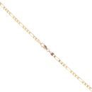 9ct Yellow Gold Figaro Chain 24"