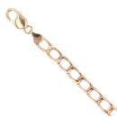 9ct Yellow Gold Square Curb Bracelet 8.5"
