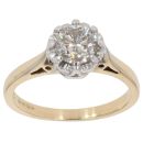 18ct Yellow Gold 1.00ct Brilliant Cut Diamond Solitaire Ring