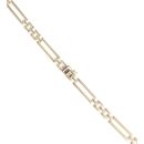 9ct Yellow Gold Fancy Chain 16"