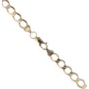 9ct Yellow Gold Curb Chain 20"