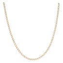 9ct Yellow Gold Curb Chain 20"