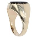 9ct Yellow Gold Onyx Signet Ring