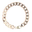 9ct Yellow Gold Curb Bracelet 9"