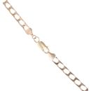 9ct Yellow Gold Square Curb Chain 28"