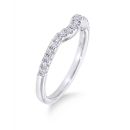 9ct White Gold 0.20ct Eternity Diamond Ring
