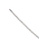 9ct White Gold 2.00ct Brilliant Cut Diamond Bracelet 7"