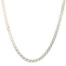 9ct Yellow Gold Double Curb Chain 20"