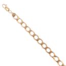 9ct Yellow Gold Curb Bracelet 8.5"