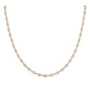 9ct Yellow Gold Button Chain 18"