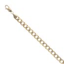 9ct Yellow Gold Curb Bracelet 9.5"