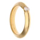 18ct Yellow Gold 0.20ct Brilliant Cut Diamond Solitaire Ring