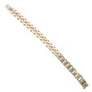 9ct Yellow Gold Curb Bracelet 8.5"