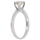14ct White Gold 0.80ct Brilliant Cut Diamond Solitaire Ring