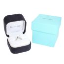 Tiffany & Co. Platinum 1.03ct Square Mixed Cut Diamond Solitaire Ring