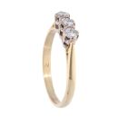 18ct Yellow Gold 0.33ct Diamond Trilogy Ring