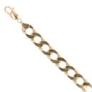 9ct Yellow Gold Curb Bracelet 8.5"