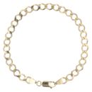 9ct Yellow Gold Curb Bracelet 8.5"