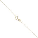18ct Yellow Gold 0.50ct Brilliant Cut Diamond Solitaire Pendant and Chain 18"