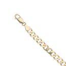 9ct Yellow Gold Curb Bracelet 8"