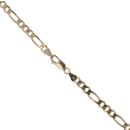 9ct Yellow Gold Figaro Chain 24"