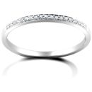 18ct White Gold 0.10ct Diamond Eternity Ring