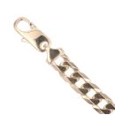 9ct Yellow Gold Curb Bracelet 8.5"
