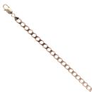 9ct Yellow Gold Curb Bracelet 9"