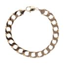9ct Yellow Gold Curb Bracelet 9"