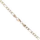 9ct Yellow Gold Figaro Chain 18"