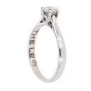 18ct White Gold 0.52ct Brilliant Cut Diamond Solitaire Ring