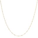 9ct Yellow Gold Twist Curb Chain 20"