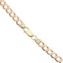 9ct Yellow Gold Multi-Gemstone Ragdoll Pendant and Chain 22"