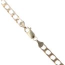 9ct Yellow Gold Square Curb Chain 20"