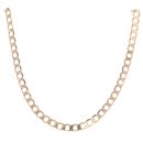 9ct Yellow Gold Curb Chain 22"